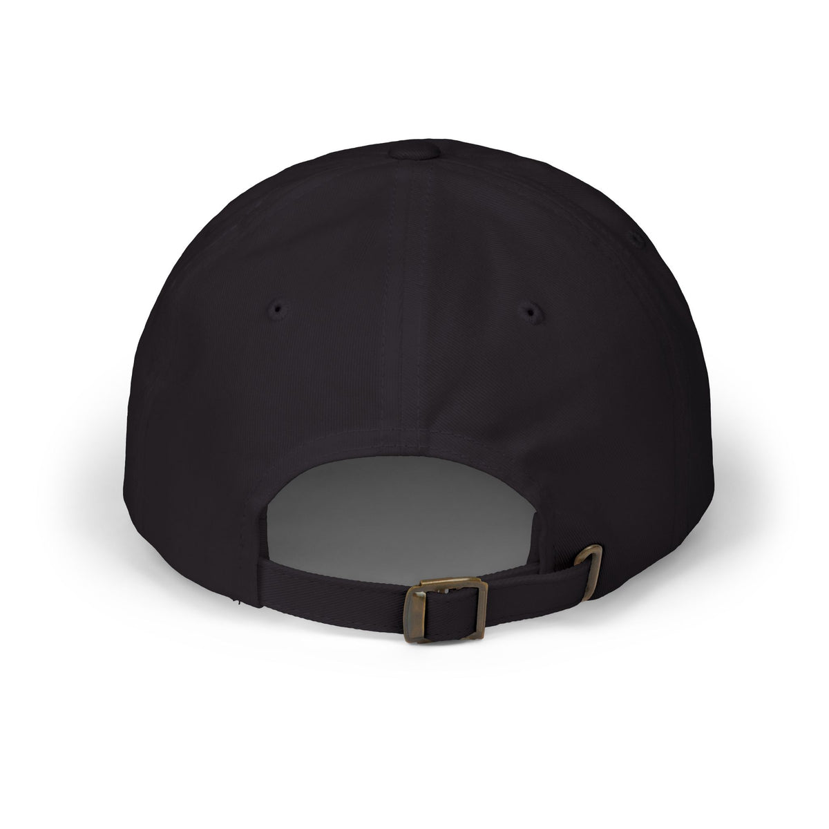 EverAfterWear HERO Crown Logo Men's dad cap - headwear mockup with gold streetwear design - alternate view