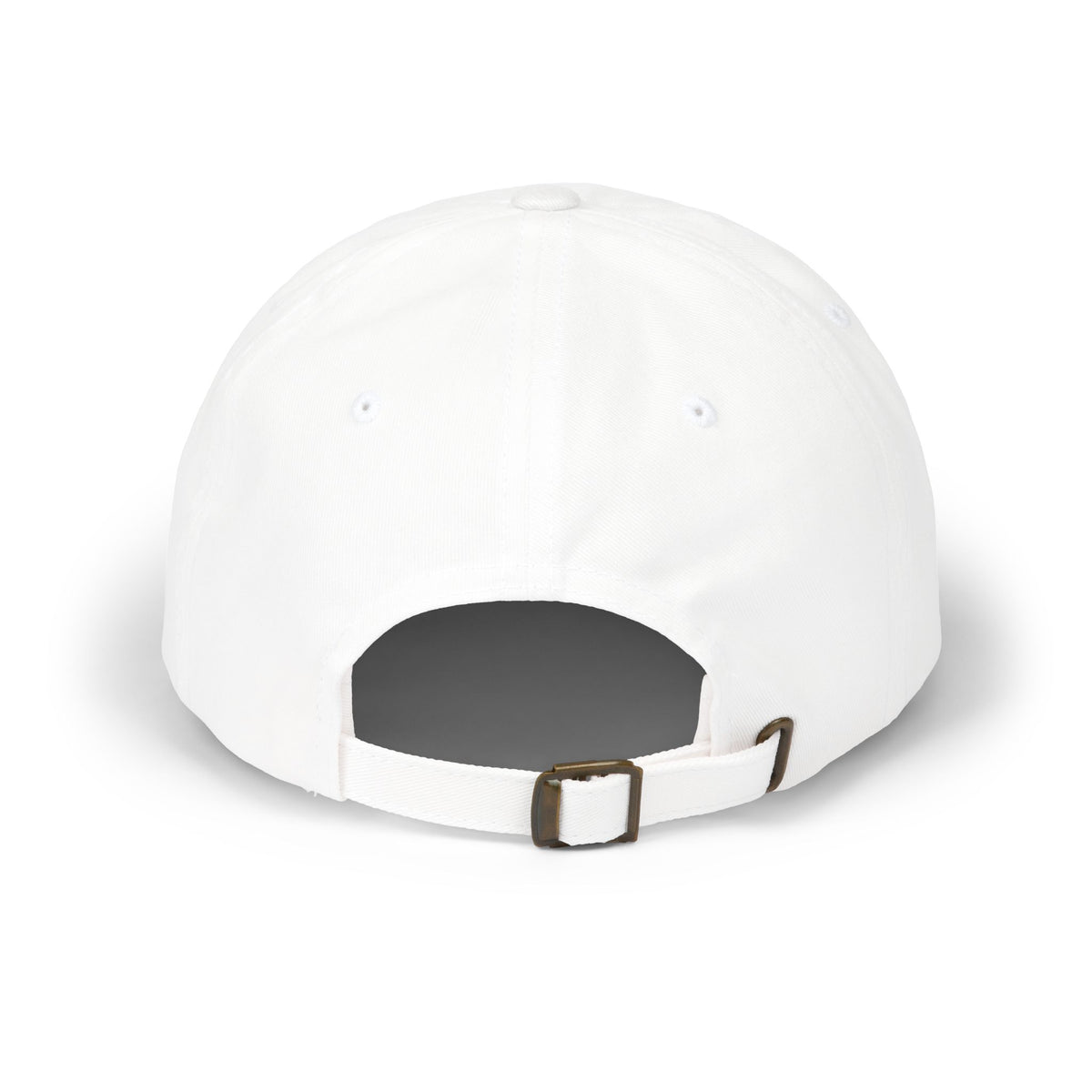 EverAfterWear HERO Crown Logo Men's dad cap - headwear mockup with gold streetwear design - alternate view