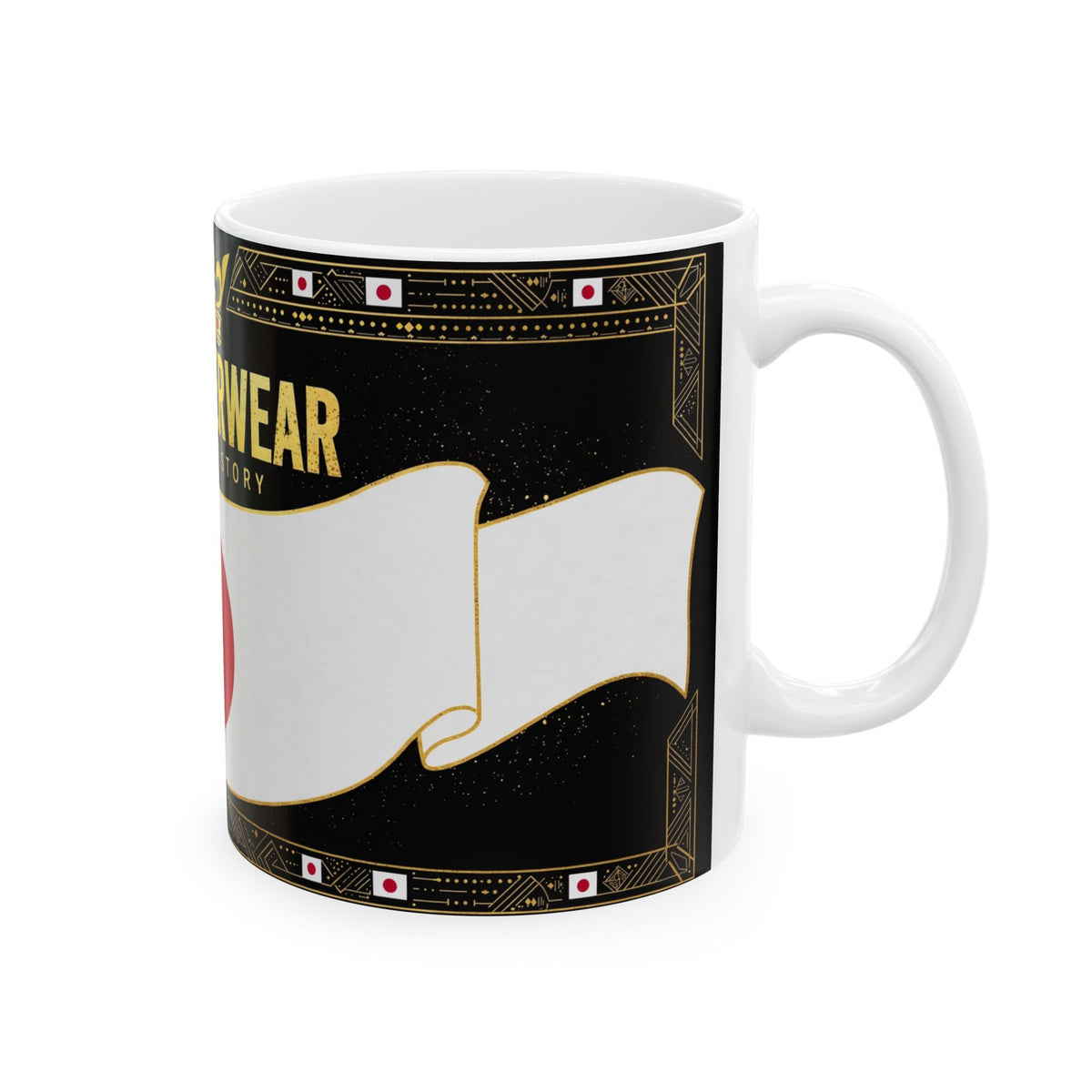 EverAfterWear Japan Flag Mug