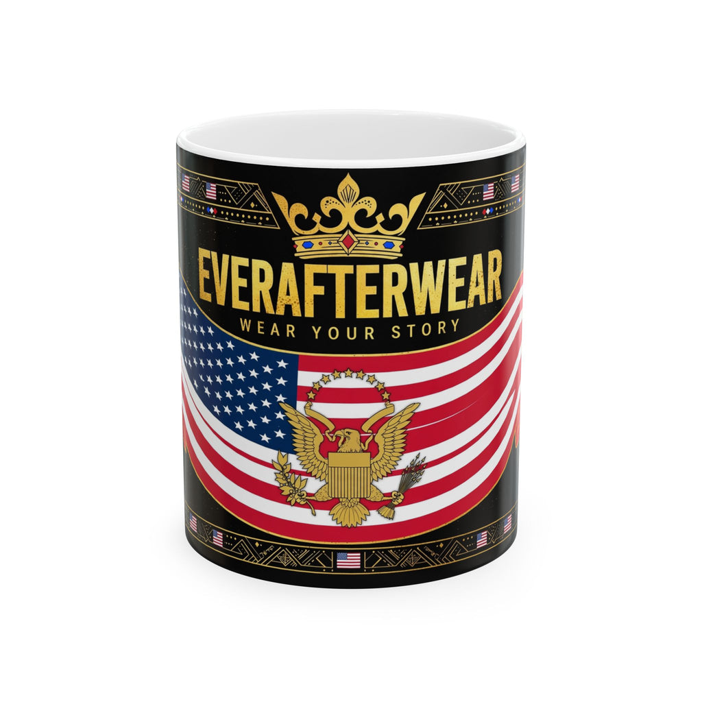 EverAfterWear USA Flag Mug
