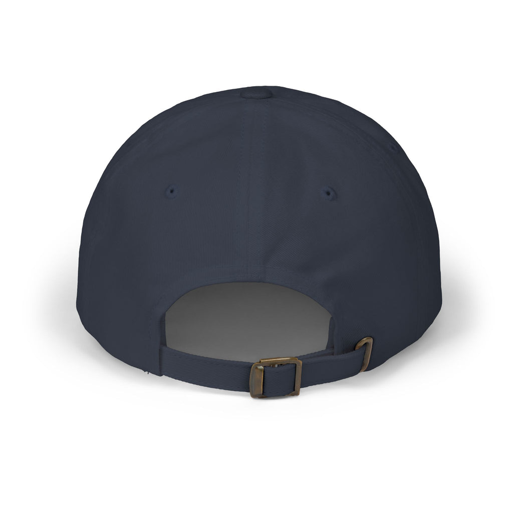 EverAfterWear HERO Crown Logo Men's dad cap - headwear mockup with gold streetwear design - alternate view