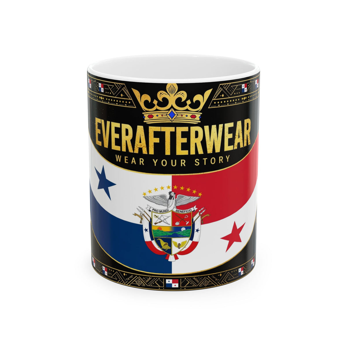 EverAfterWear Panama Flag Mug